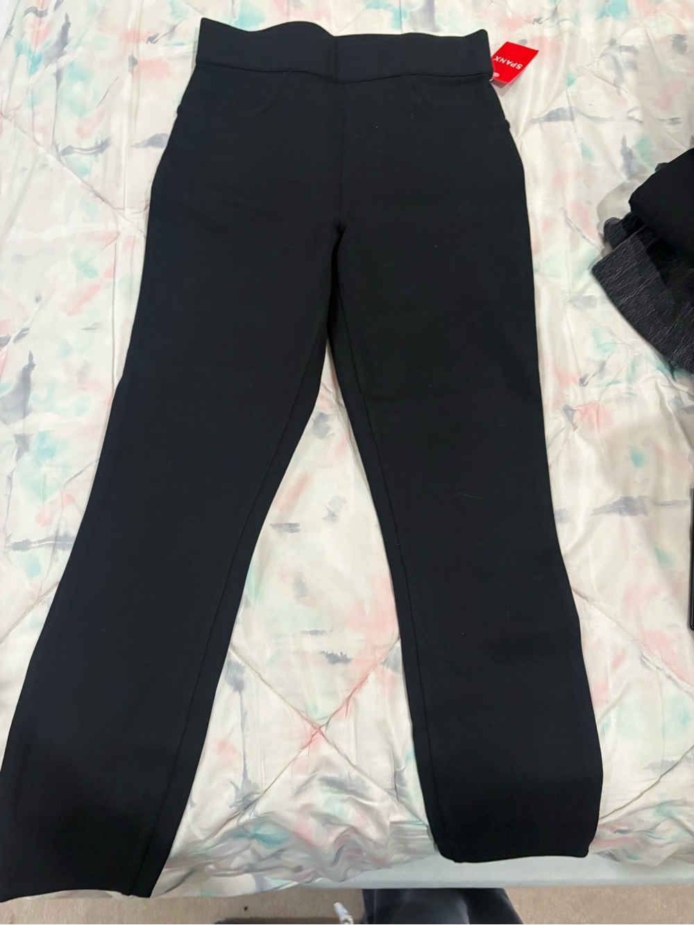 SPANX Black Pull-On Pants